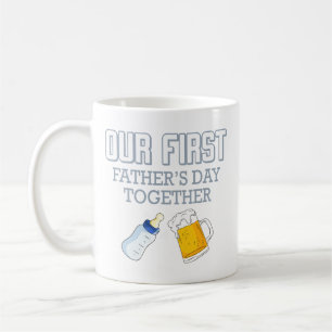Caneca De Café Nosso primeiro Dia de os pais 👨 ‍ 👶 ❤️