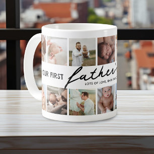 Caneca De Café Nosso Primeiro Dia dos Pais Juntos 14 Foto