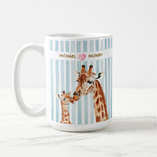 Caneca De Café Nosso Primeiro Presente do Dia das Mães Mamãe e Be
