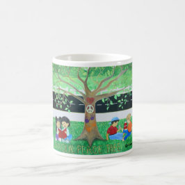 Caneca De Café Nossos Mugs da Árvore de Paz