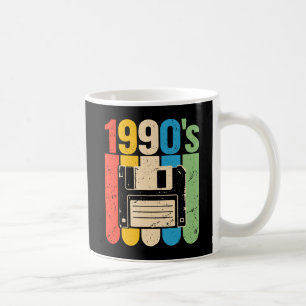 Caneca De Café nostalgia do computador disquete retrô dos anos 90