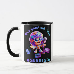 Caneca de Café Nostalgia dos Anos 80 Groove
