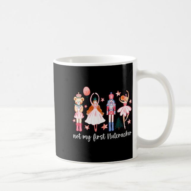 Caneca De Café Not My First Nutcracker Ballet Sugar Fairy Plum Fu (Direita)