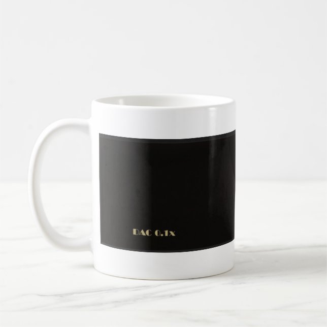 Caneca De Café Nota de áudio DAC 0.1x (Esquerda)