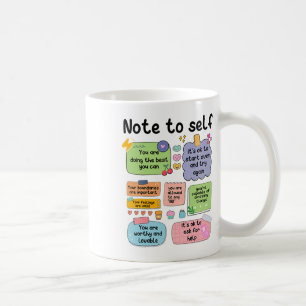 Caneca De Café Nota Para O Psicólogo Da Faculdade De Saúde Autome