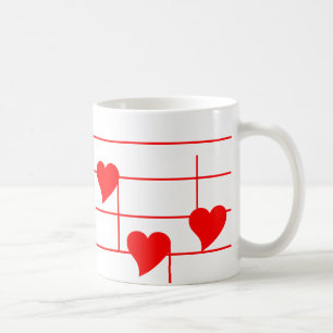 Caneca De Café Notas de Love'n