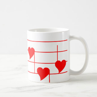 Caneca De Café Notas de Love'n