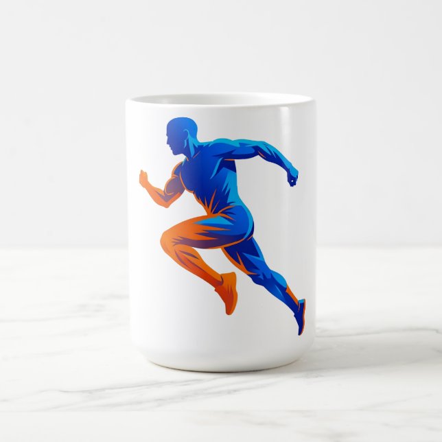 Caneca De Café Notas Musicais de Microfone Design Retrô de Canto (Centro)