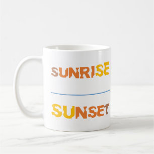 Caneca De Café notebook sunrise
