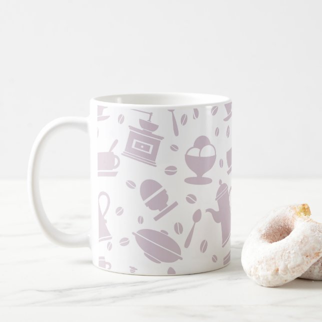 Caneca De Café Nothing is Impossible with the Right Mug (Com Donut)
