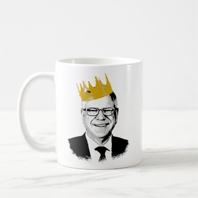 Caneca De Café Notório TIm Walz (Esquerda)