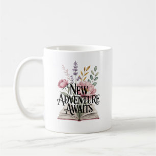 Caneca De Café Nova Aventura Aguarda Personalizada de Formatura