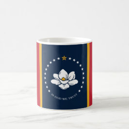 Caneca De Café Nova bandeira do Mississípi