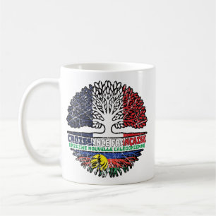 Caneca De Café Nova Caledónia Nova Árvore Francesa Caledónica