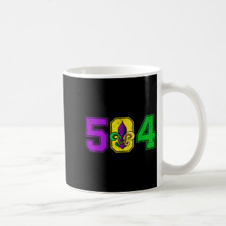 Caneca De Café Nova Camisa 504 Fleur De Lis Mardi
