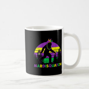 Caneca De Café Nova Camisa Bigfoot Mardi Gras Sasquatch Orleans