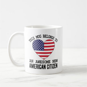 Caneca De Café Nova Citação Cidadã Americana, Ofertas de Cidad