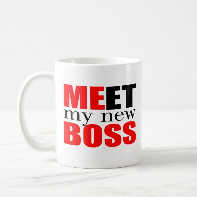 caneca de café nova e engraçada (Esquerda)