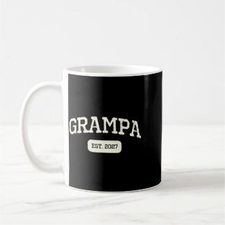 Caneca De Café Nova Grampa Est 2027 1ª Primeira Vez Gravidez