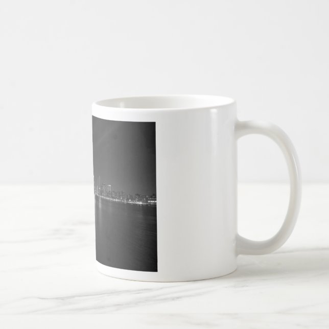 Caneca De Café Nova Iorque Branco preto - Skyline (Direita)