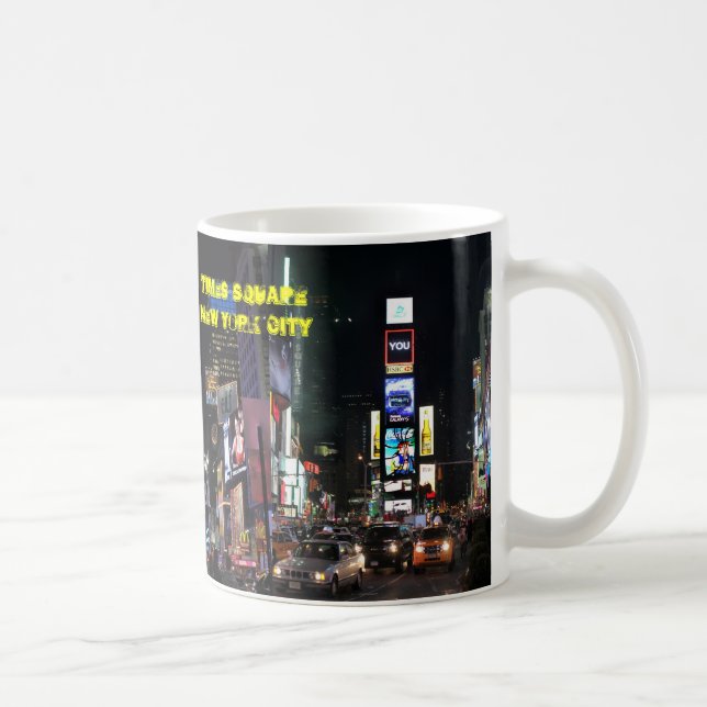 Caneca De Café Nova Iorque de Times Square (Direita)