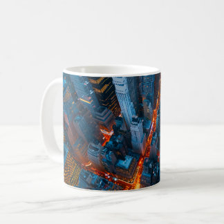 Caneca De Café Nova Iorque, Nova Iorque - Um Inferno De Cidade -