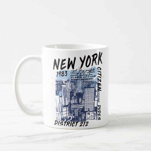 CANECA DE CAFÉ NOVA IORQUE NYC COFFEE MUG (Esquerda)