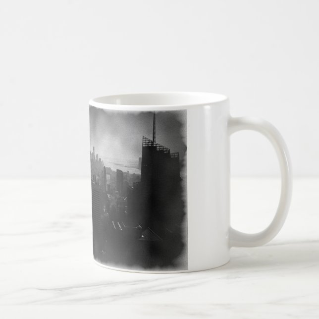 Caneca De Café Nova Iorque Preto e Branco (Direita)