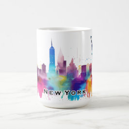 Caneca De Café Nova Iorque Skyline
