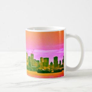 Caneca De Café Nova Iorque Skyline Mug por Tamara Diaz Art