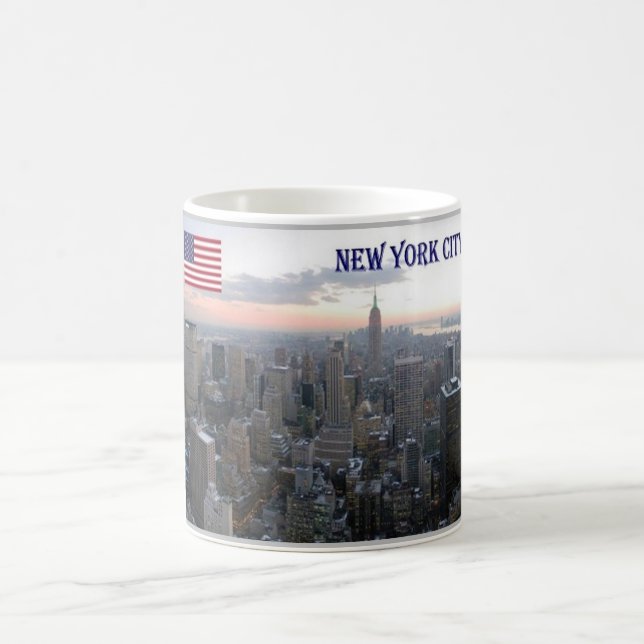 Caneca De Café Nova Iorque - Vista aérea - EUA - (Centro)