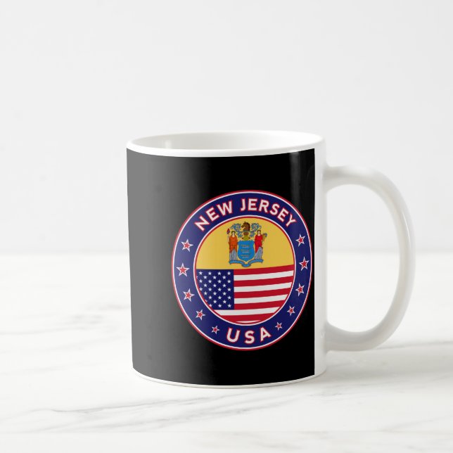 Caneca De Café Nova Jersey  (Direita)