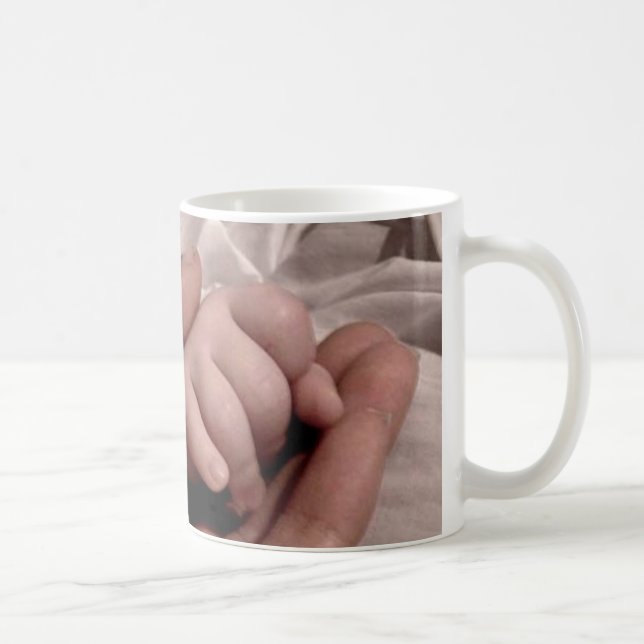 Caneca De Café Nova Mãe e Bebê - Alegria da Vida (Direita)
