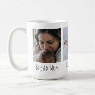 Caneca De Café Nova mãe Primeira mãe Três Fotos