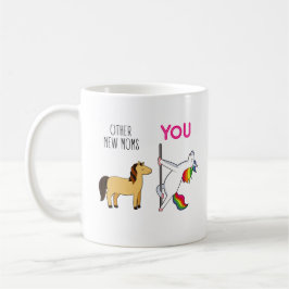 Caneca De Café Nova Mãe Unicorn Engraçada