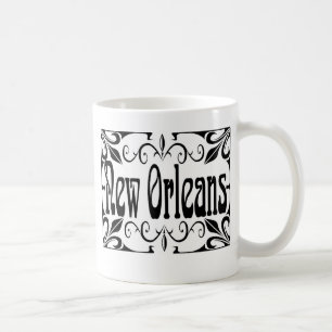Caneca De Café Nova Orleans Ferrou Ferro