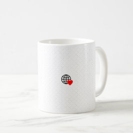 Caneca De Café Nova personalização de logotipos de texto
