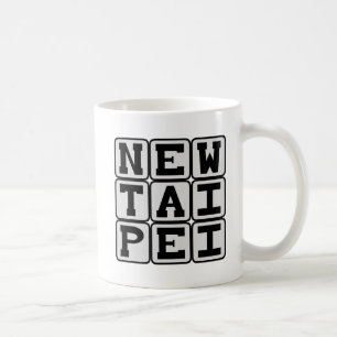 Caneca De Café Nova Taipé, Cidade na China