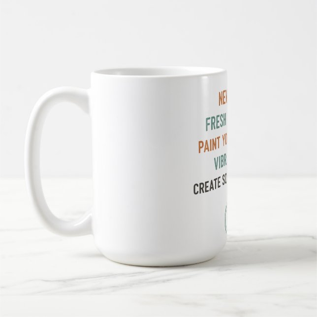 Caneca De Café Nova Tela Amanhecer (Esquerda)
