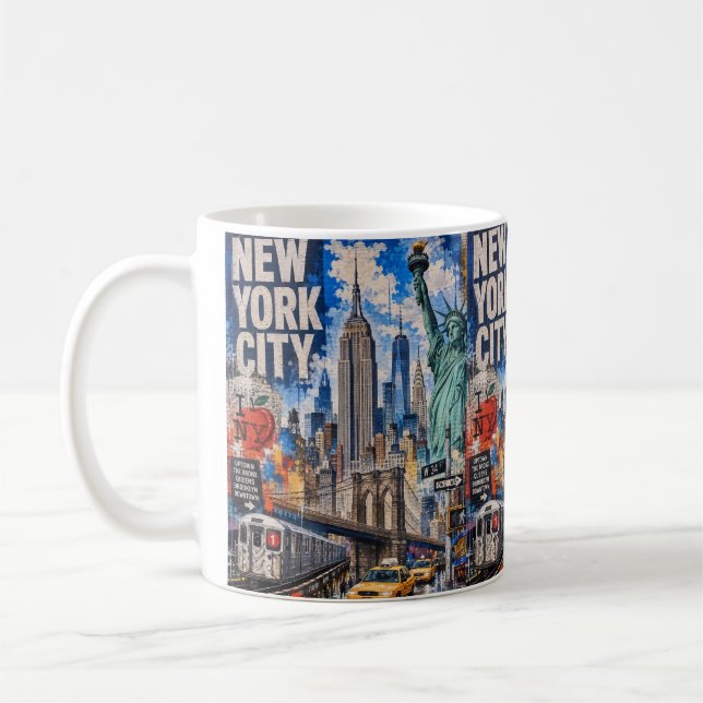 Caneca De Café Nova York (Esquerda)