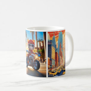 Caneca De Café "Nova York, O Coração da Ambição"