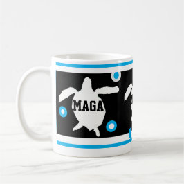 Caneca De Café NOVAS tartarugas marinhas MAGA