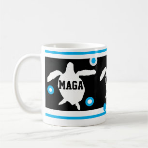 Caneca De Café NOVAS tartarugas marinhas MAGA
