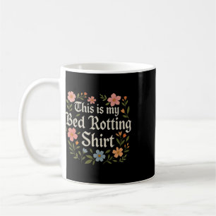 Caneca De Café Novidade Gráfica Humorística de Podridão na Cama
