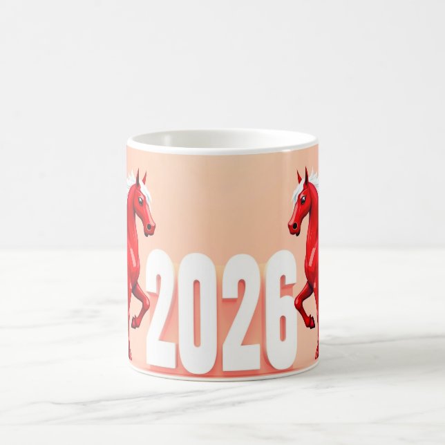 Caneca De Café Novo ano chinês 2026 (Centro)