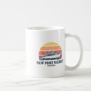 Caneca De Café Novo Barco Richey Fl Vintage 70s Barco retrô