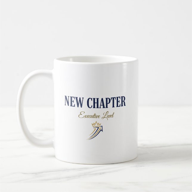 Caneca De Café Novo Capítulo Nível Executivo (Esquerda)