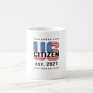 Caneca De Café Novo cidadão americano presente orgulhoso Cidadan