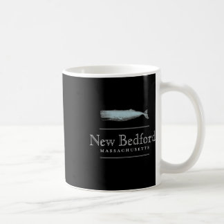 Caneca De Café Novo Design de Baleia Vintage Bedford Massachusett