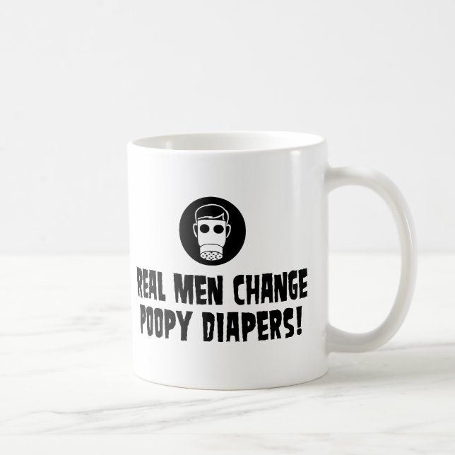 Caneca De Café Novo papai engraçado (Direita)
